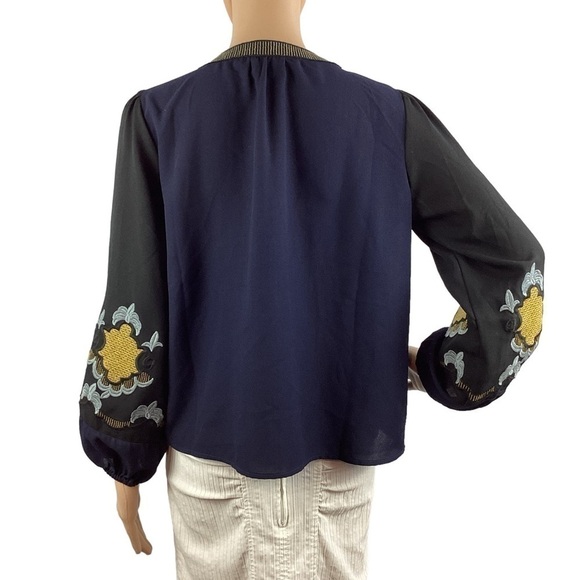 Anthropologie Vanessa Virginia Lucania Blouse Size S - Picture 3 of 5